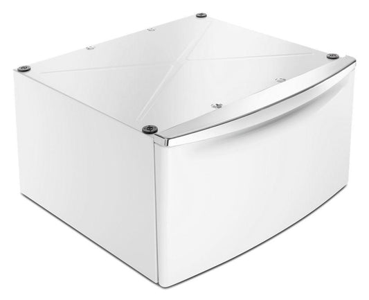 Whirlpool XHPC155XW 15.5" Pedestal for Front Load Washer and Dryer with Storage