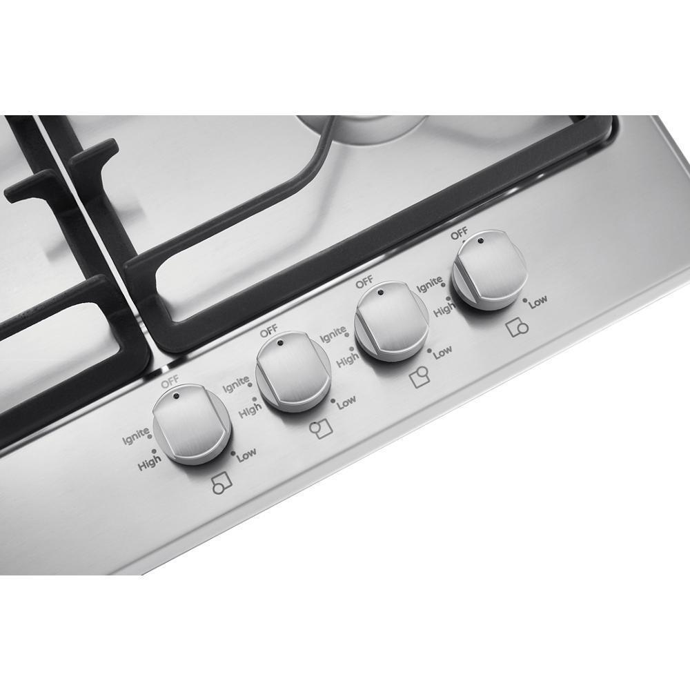 Whirlpool 24-inch Gas Cooktop with Sealed Burners