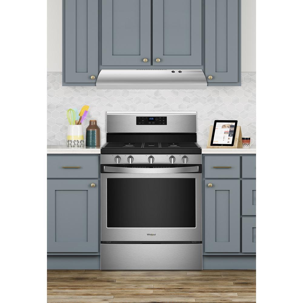 Whirlpool UXT4130ADS 30" Range Hood with the FIT System