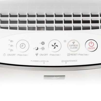 FPK50UW Sharp Plasmacluster Ion Air Purifier with True HEPA for Medium Rooms