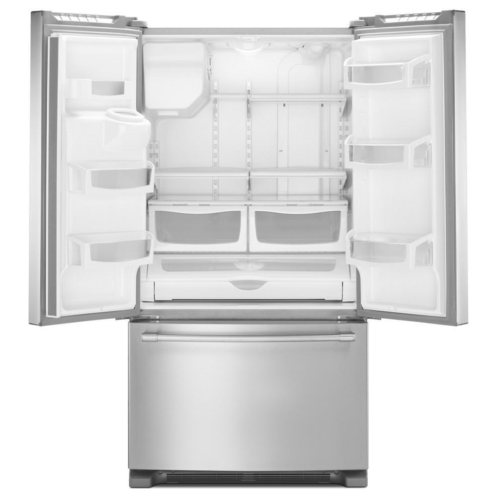 Maytag 36- Inch Wide French Door Refrigerator with PowerCold® Feature - 25 Cu. Ft.