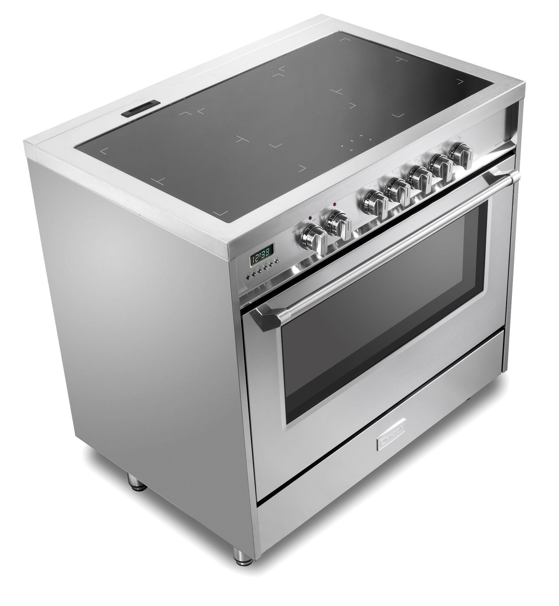 Designer 36" Induction Single Oven - Stainless Steel