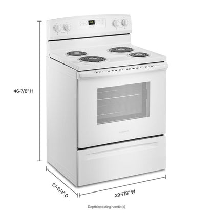 Amana ACR4303MFW 30-inch Amana® Electric Range with Bake Assist Temps
