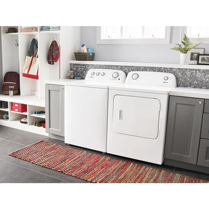 Amana NGD4655EW 6.5 cu. ft. Gas Dryer with Wrinkle Prevent Option