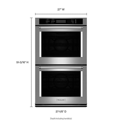 27" Double Wall Oven with Even-Heat™ True Convection