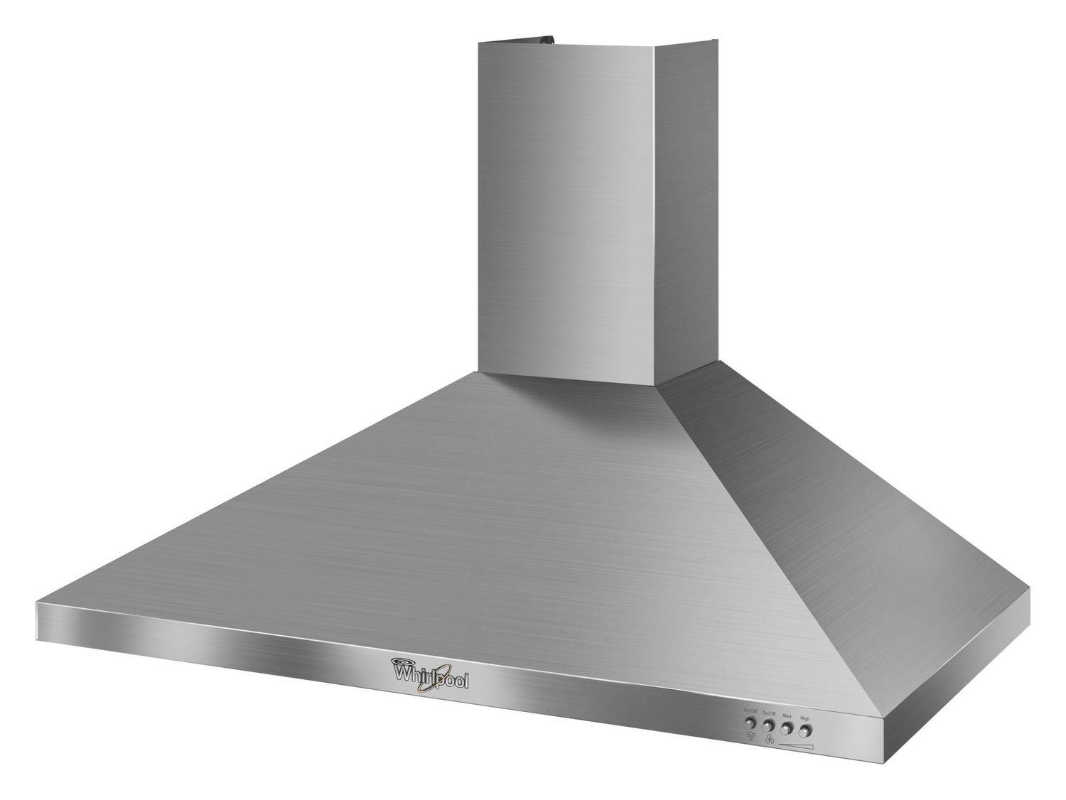 Whirlpool GXW7336DXS Gold® 36-inch Vented 300-CFM Wall-Mount Canopy Hood Stainless Steel