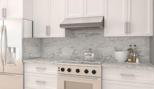 30" x 10" under cabinet hood
