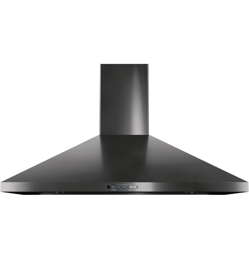 JVW5361BJTS GE® 36" Wall-Mount Pyramid Chimney Hood