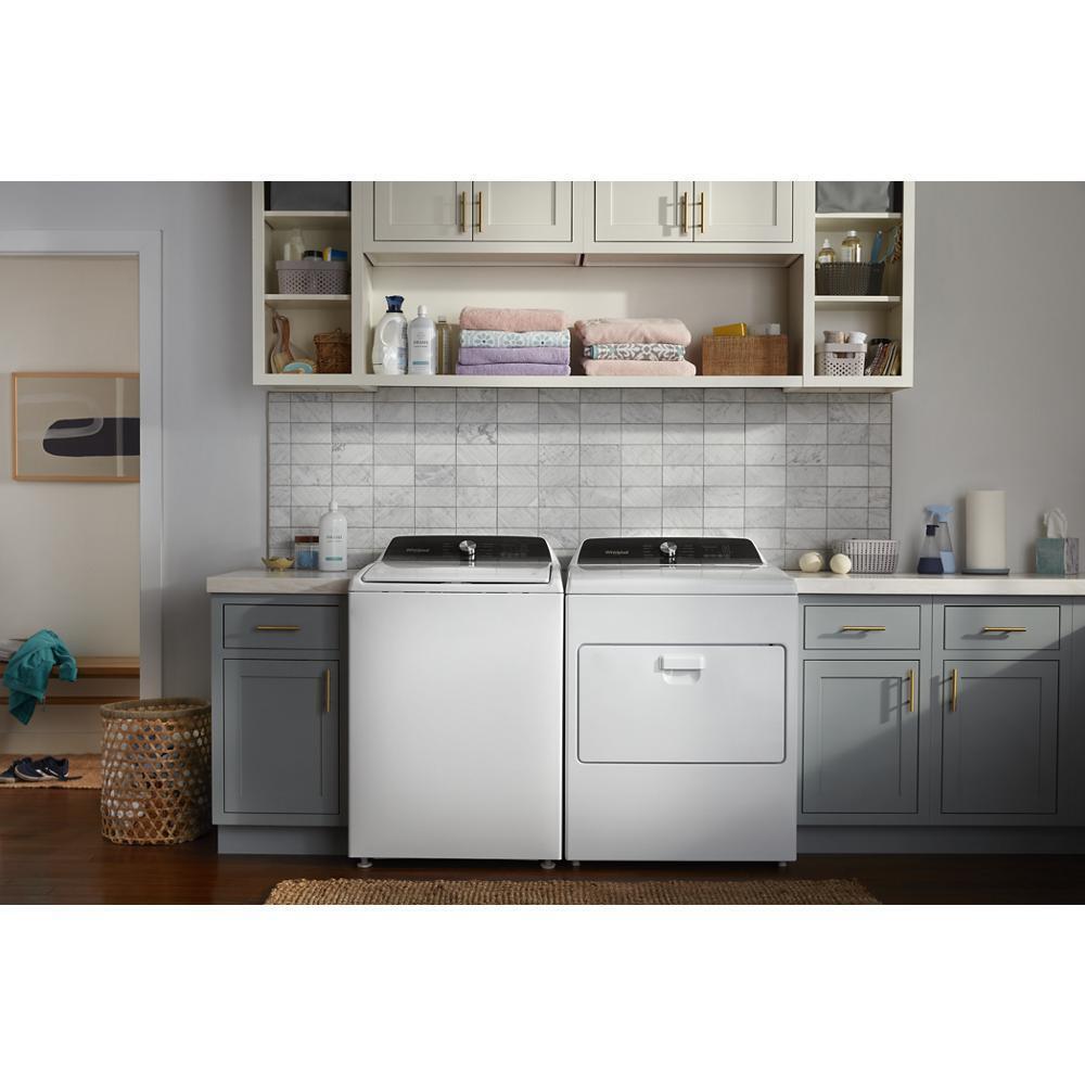 Whirlpool WGD5010LW 7.0 Cu. Ft. Top Load Gas Moisture Sensing Dryer