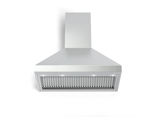 Verona VECHW36GSS 36" Designer Chimney Wall Hood- 600 CFM - 4 Speeds
