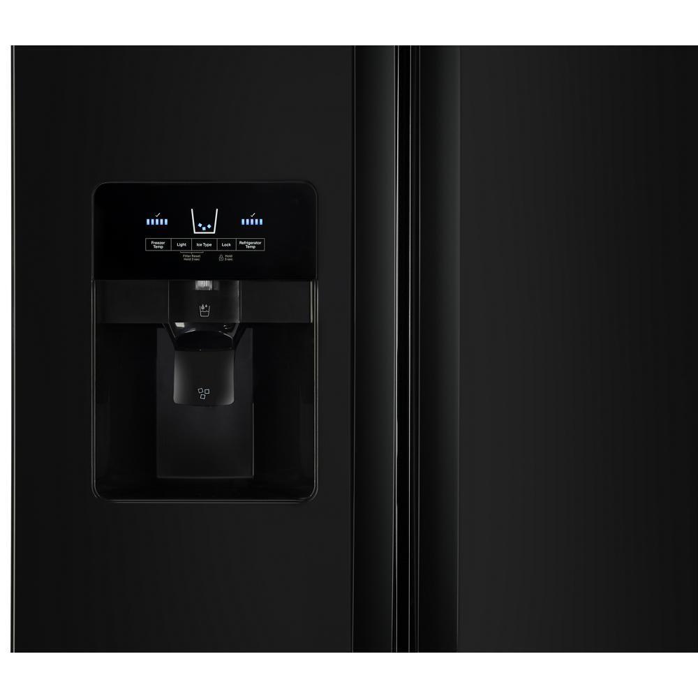 Whirlpool WRS321SDHB 33-inch Wide Side-by-Side Refrigerator - 21 cu. ft.