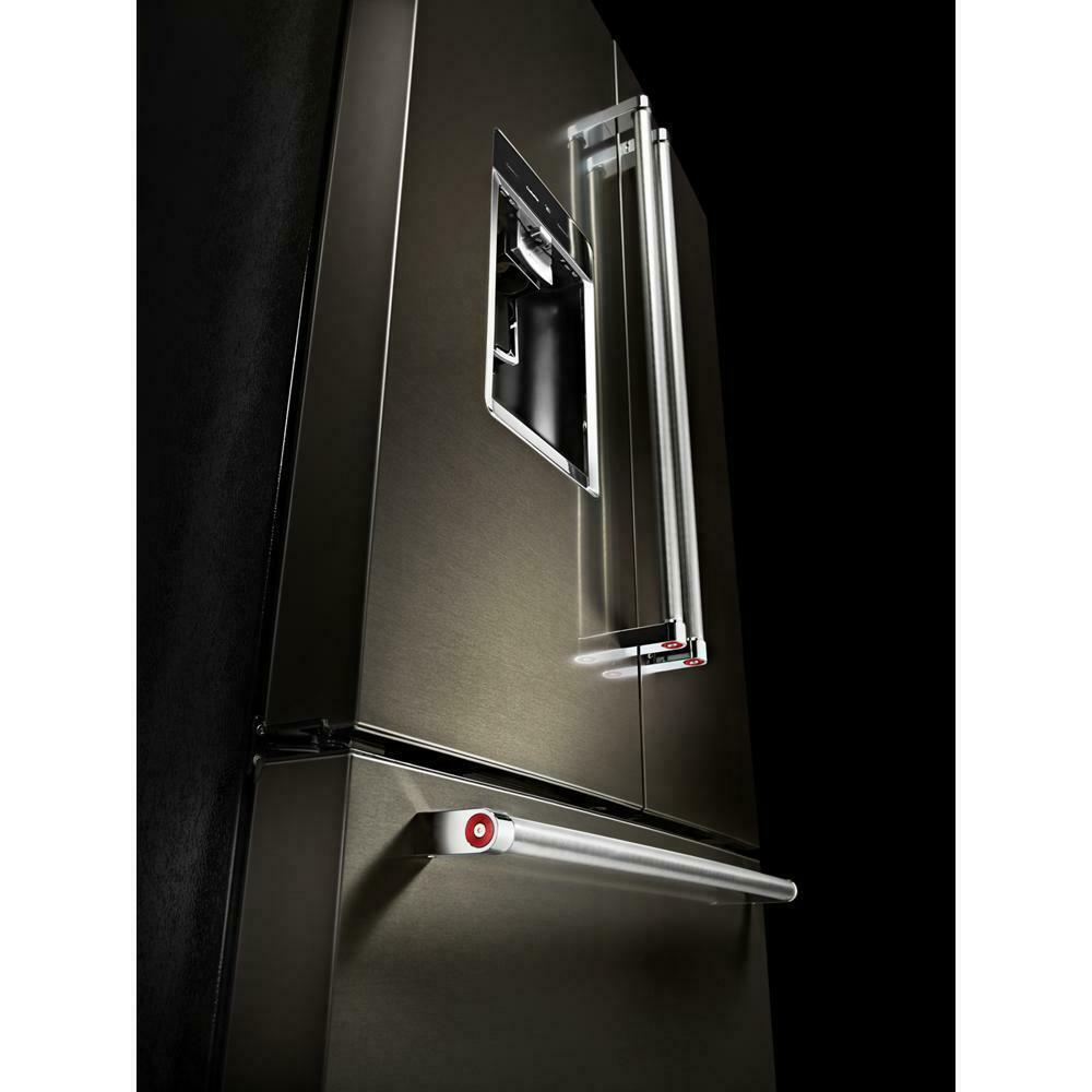 Kitchenaid KRFC704FBS 23.8 cu. ft. 36" Counter-Depth French Door Platinum Interior Refrigerator with PrintShield™ Finish