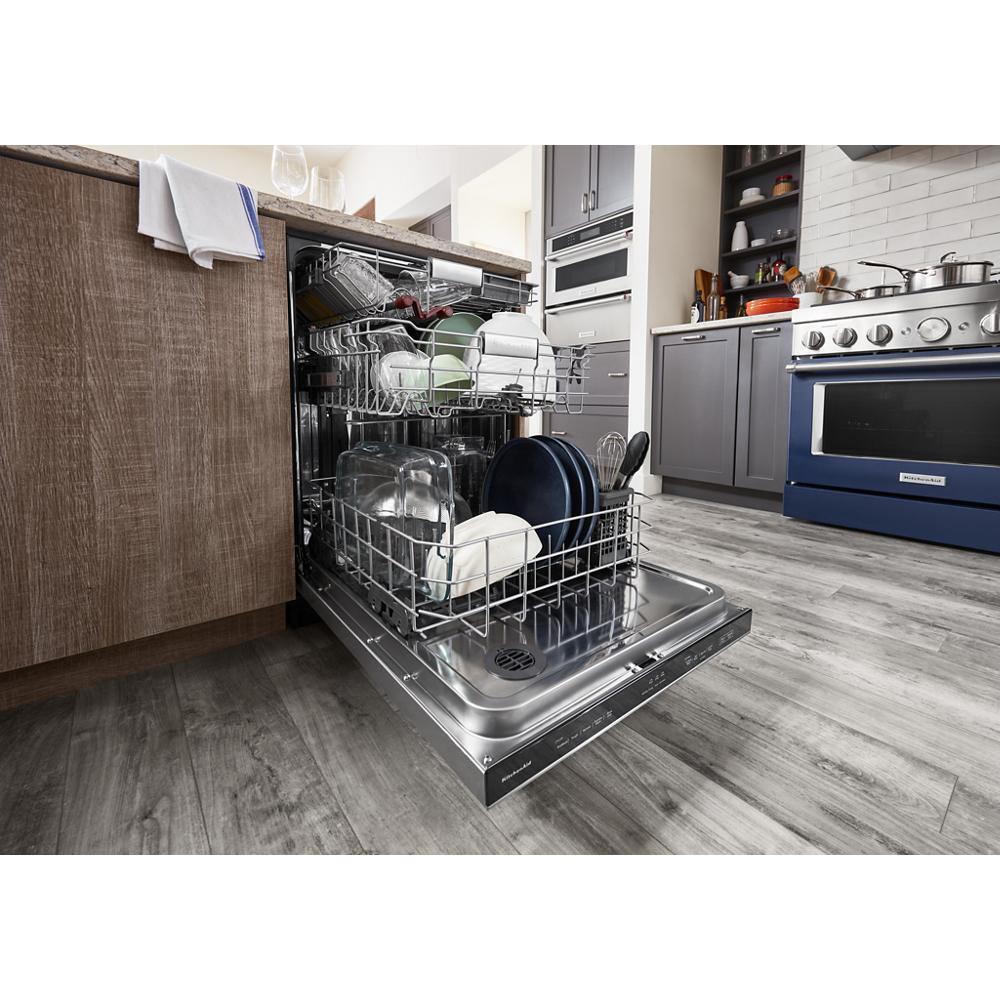 Kitchenaid KDTM404KPS 360(degree) Max Jets™ Third Rack Dishwasher with 50+ Total Wash Jets, 44 dBA