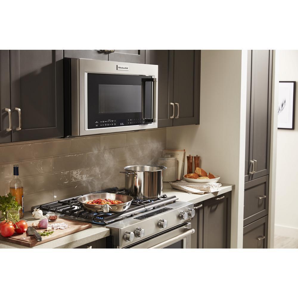 Kitchenaid 30-Inch 5 Burner Gas Convection Slide-In Range with Baking Drawer