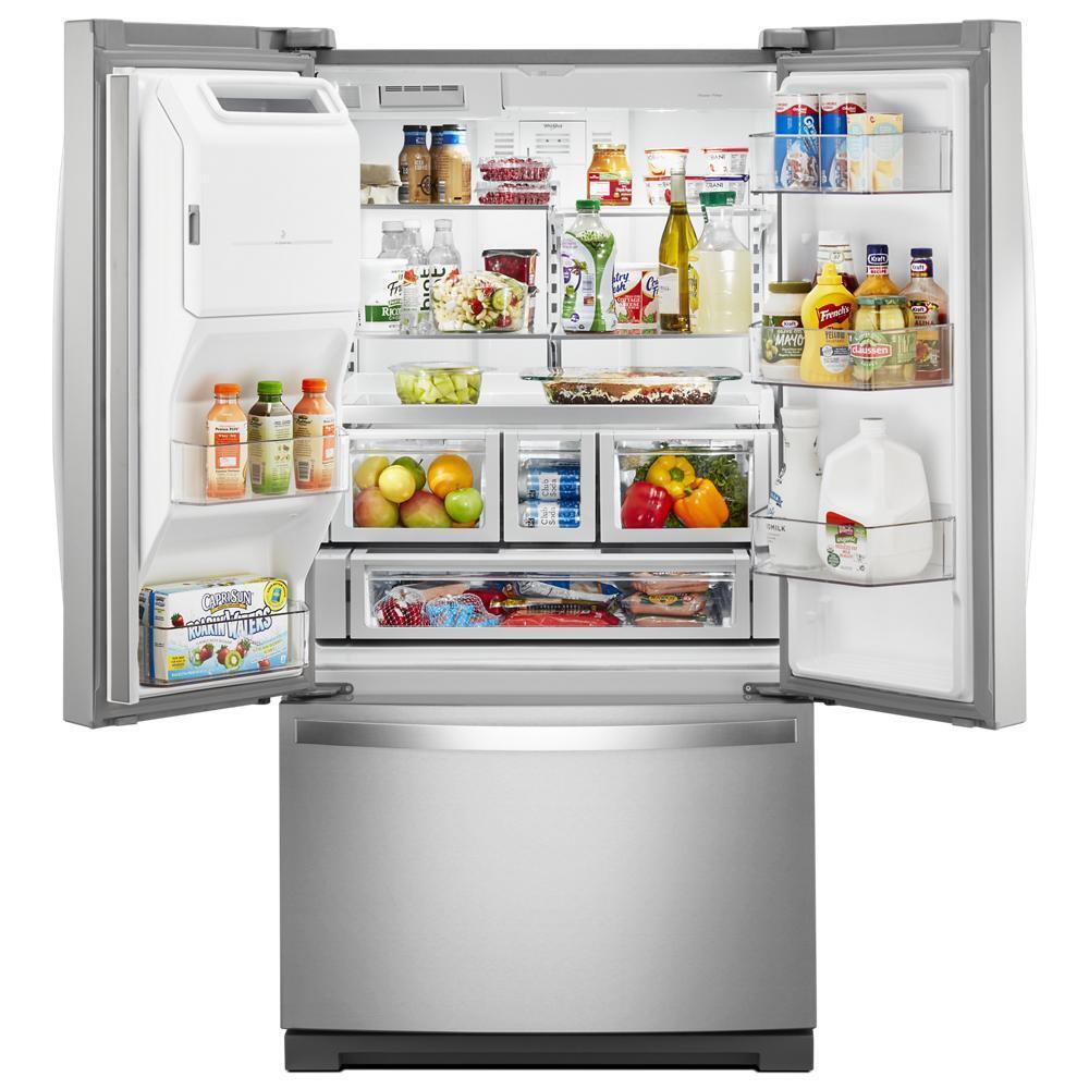 Whirlpool WRF757SDHZ 36-inch Wide French Door Refrigerator - 27 cu. ft.