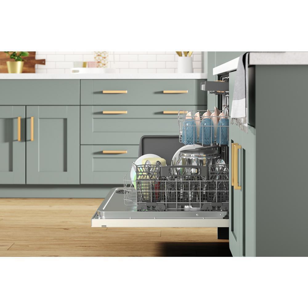 Whirlpool WDTA50SAKT 24 Stainless Steel Dishwasher with AI Intelligent Wash - 47 dBA