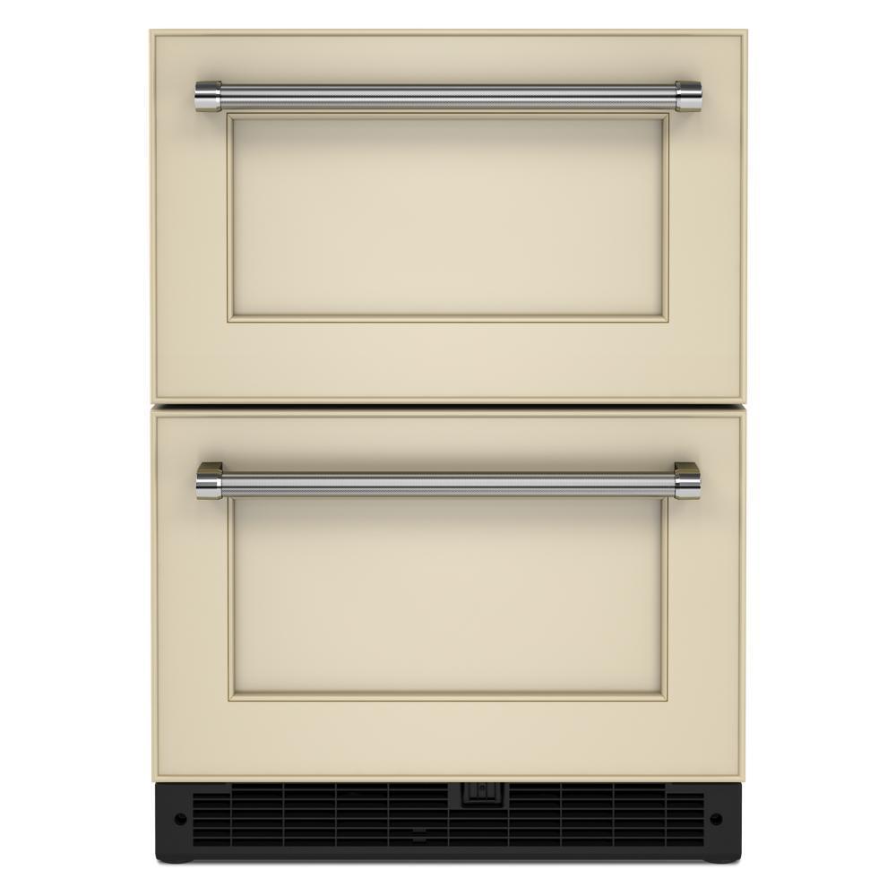 Kitchenaid KUDR204KPA 24" Panel-Ready Undercounter Double-Drawer Refrigerator