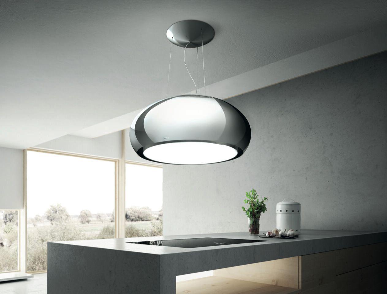 Elica ESS432SS SEASHELL Island Range Hood 31 1/2 wide - 400CFM