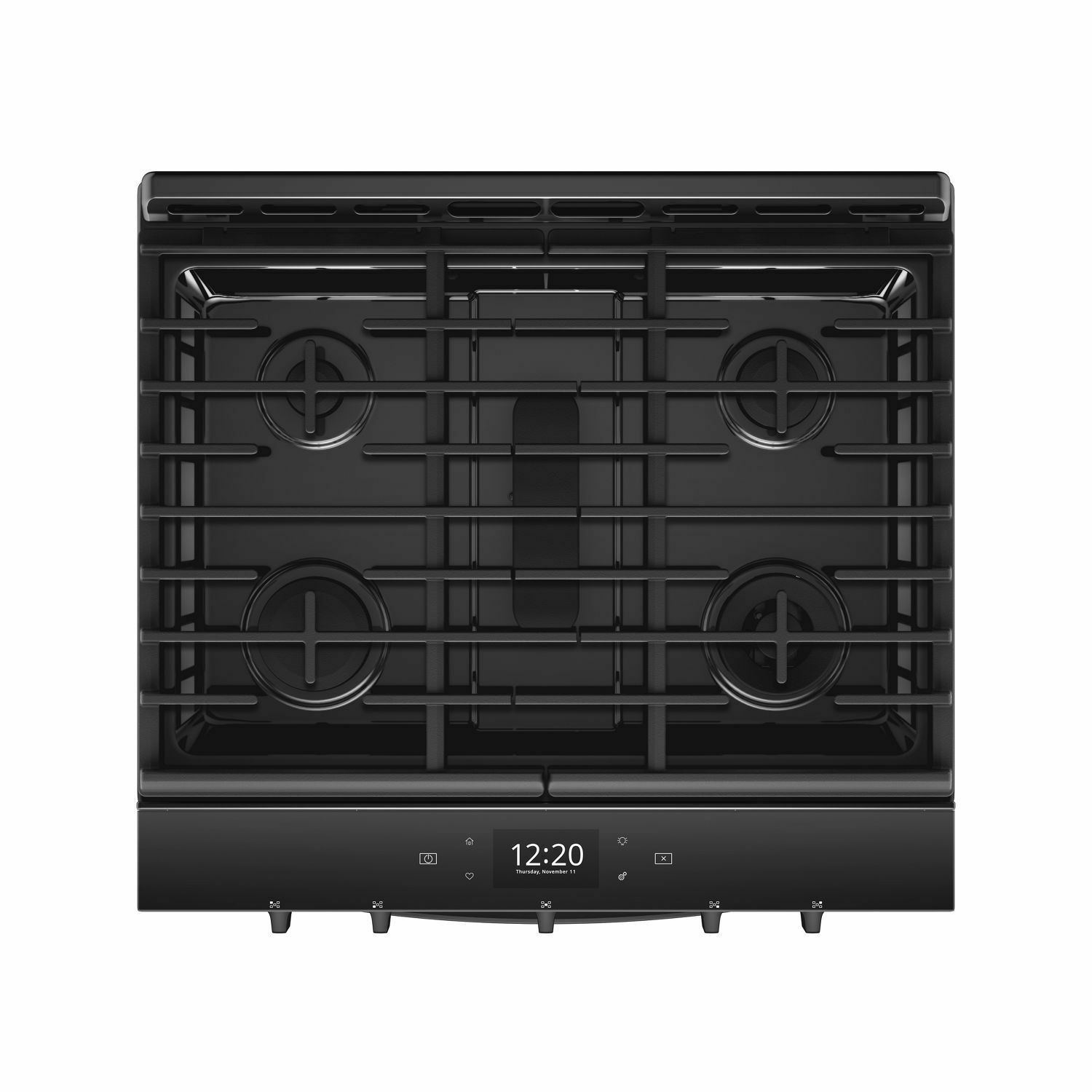 Whirlpool WEG750H0HB 5.8 cu. ft. Smart Slide-in Gas Range with Air Fry, when Connected