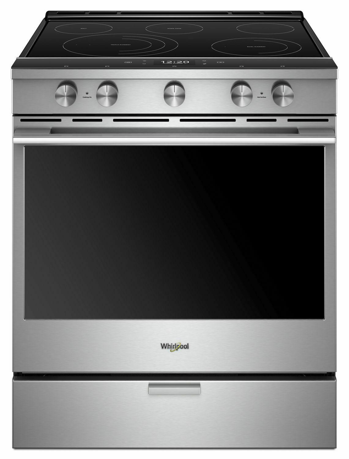 Whirlpool WEEA25H0HZ 6.4 cu. ft. Smart Slide-in Electric Range with Scan-to-Cook Technology