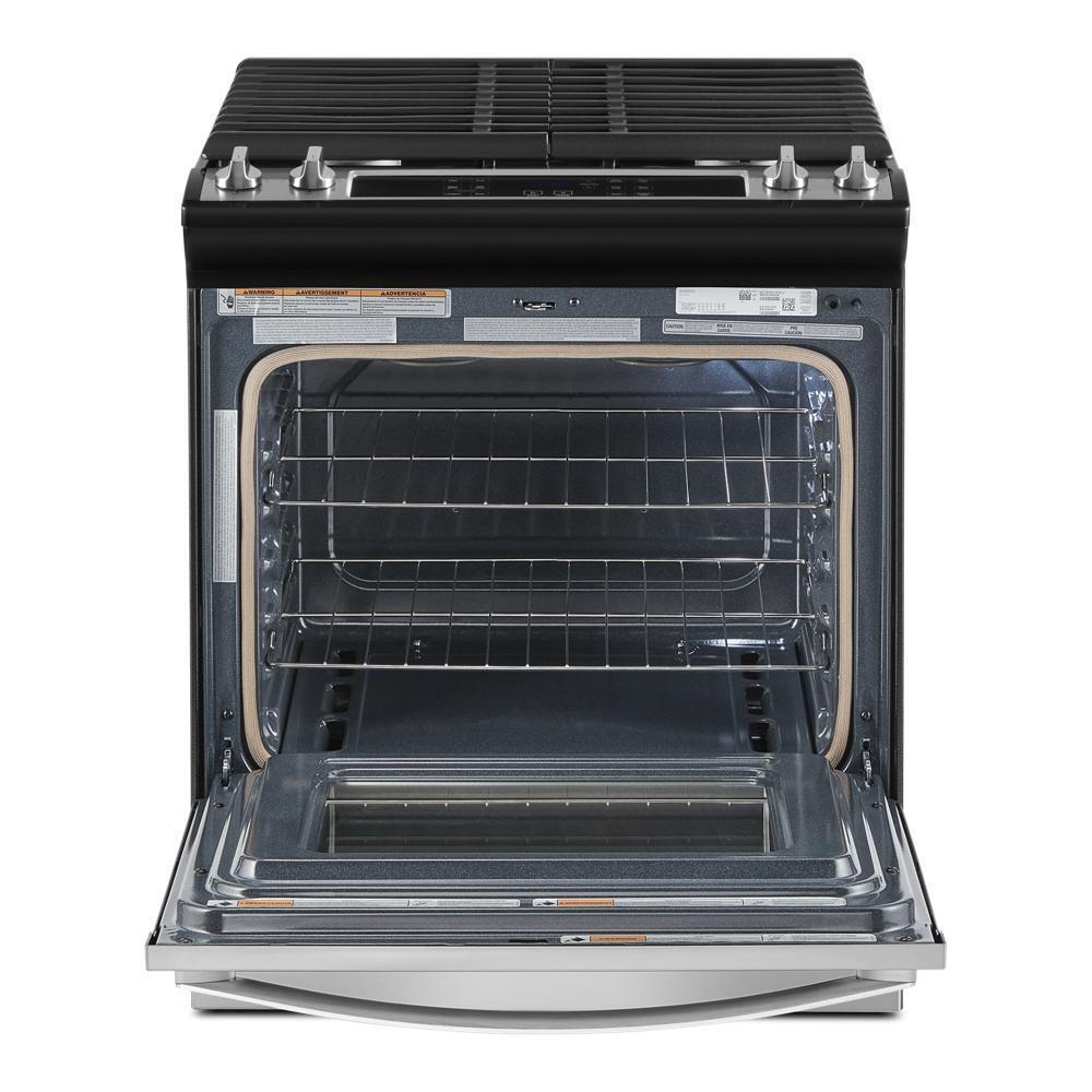 Whirlpool WEG515S0LS 5.0 Cu. Ft. Whirlpool® Gas Range with Frozen Bake™ Technology