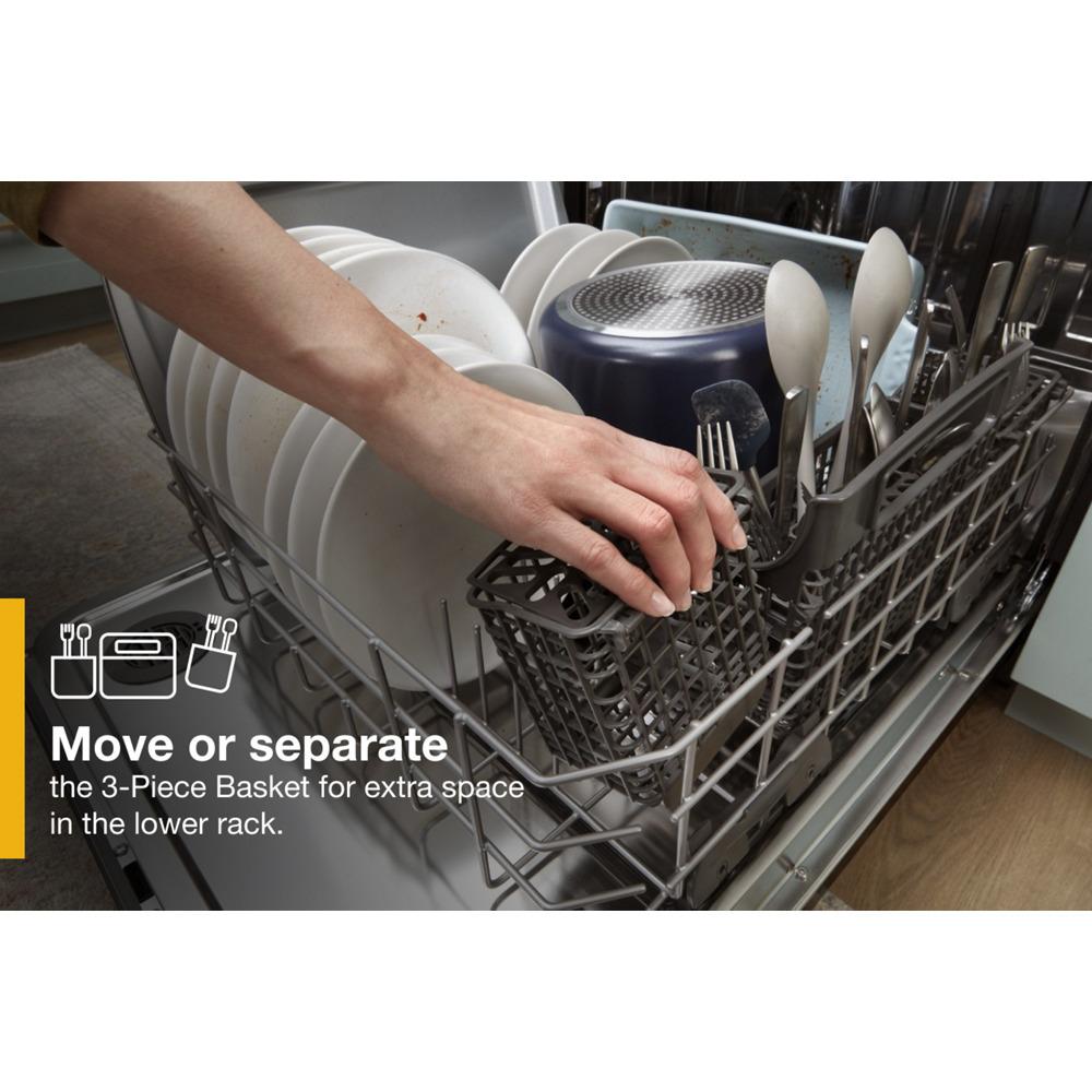 Whirlpool WDTA50SAKV 24 Stainless Steel Dishwasher with AI Intelligent Wash - 47 dBA