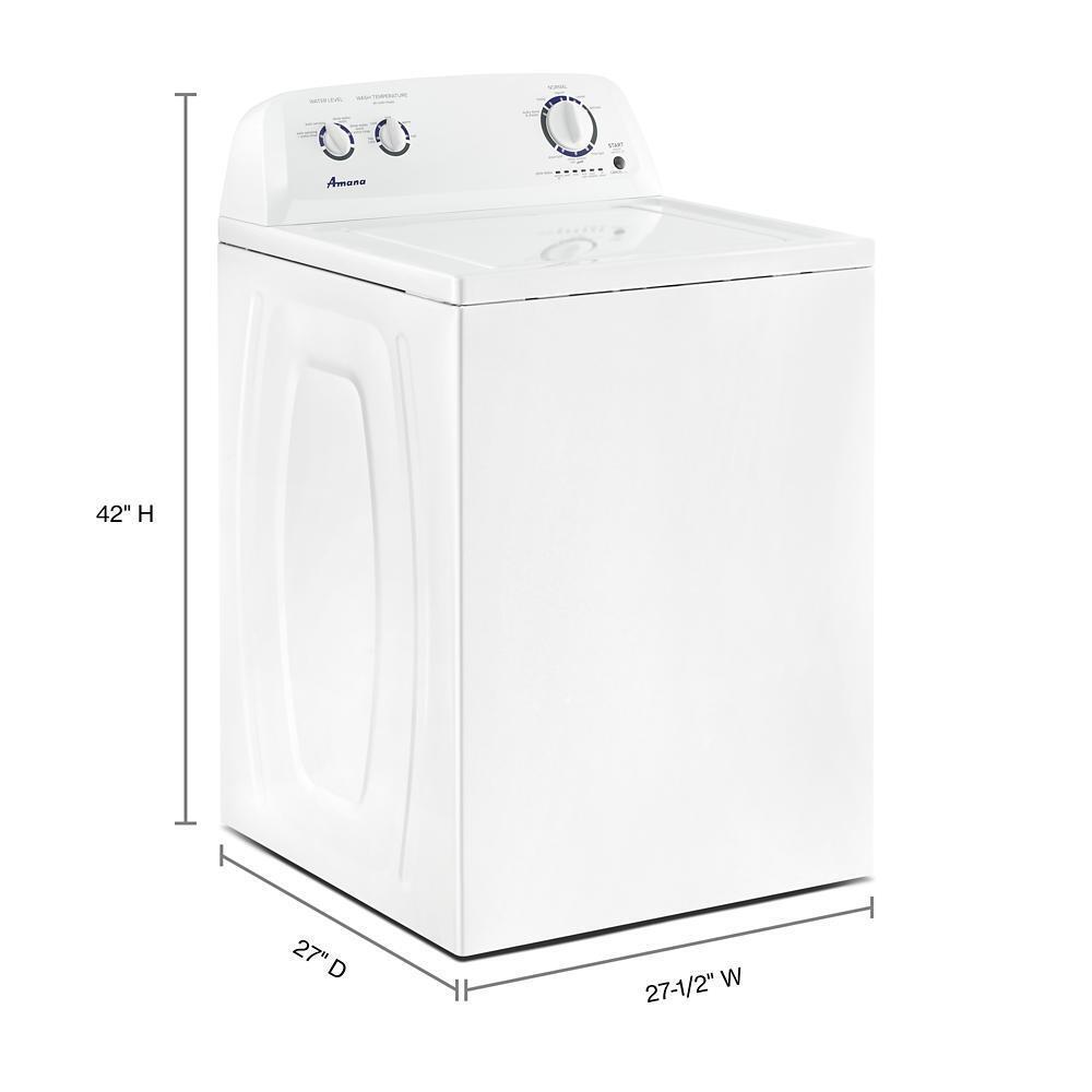 Amana NTW4516FW 3.5 cu. ft. Top-Load Washer with Dual Action Agitator