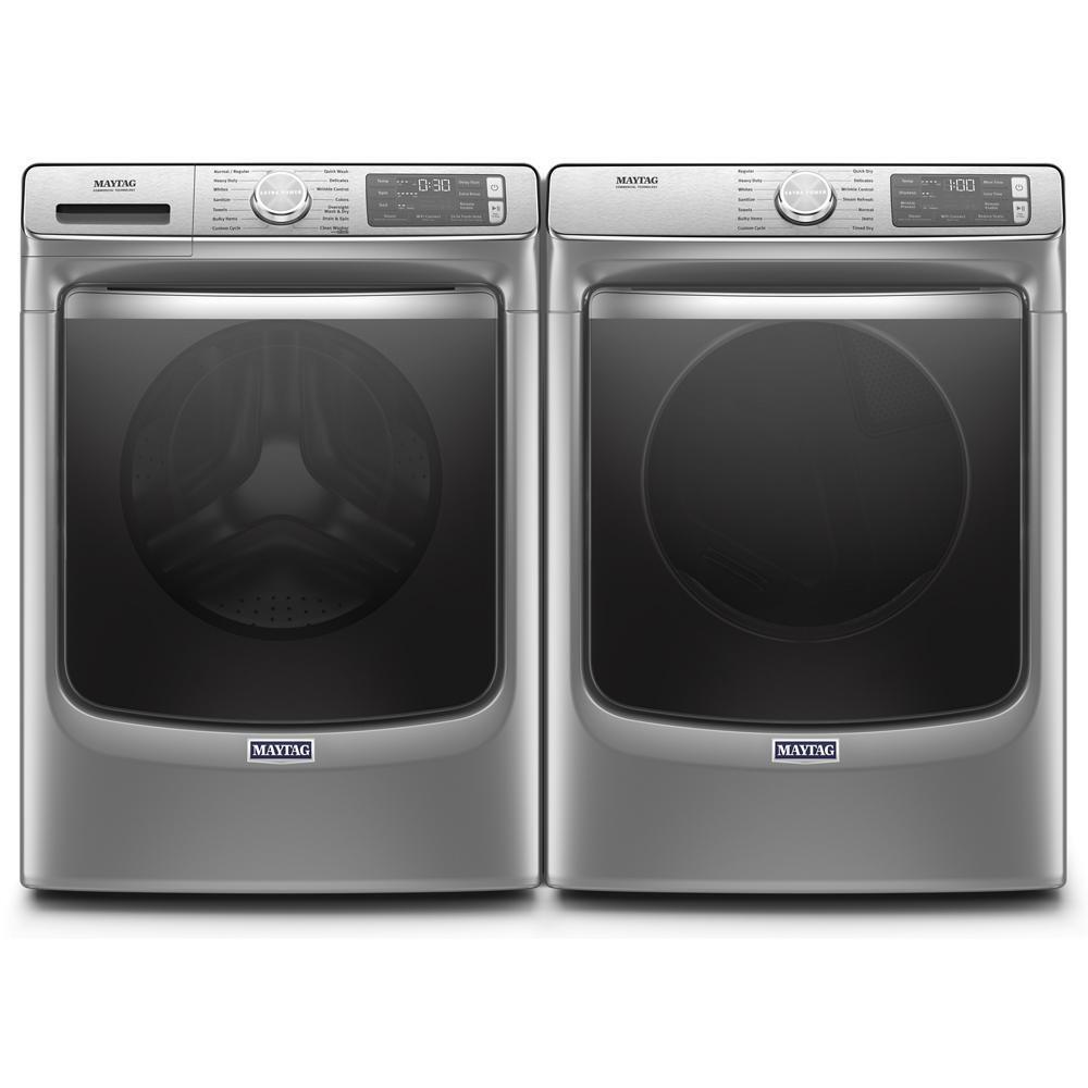 Maytag MED8630HC Smart Front Load Electric Dryer with Extra Power and Advanced Moisture Sensing Plus - 7.3 cu. ft.