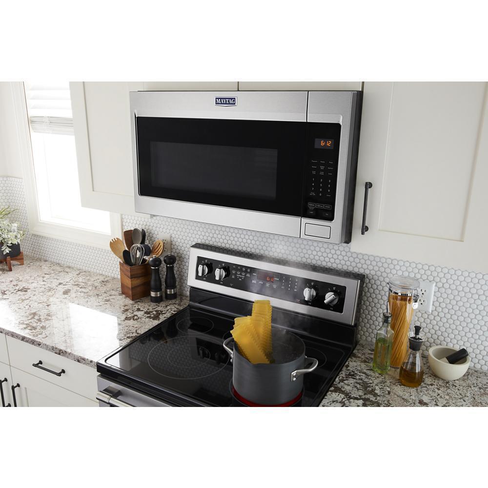 Maytag MMV1175JZ Over-the-Range Microwave with stainless steel cavity - 1.7 cu. ft.