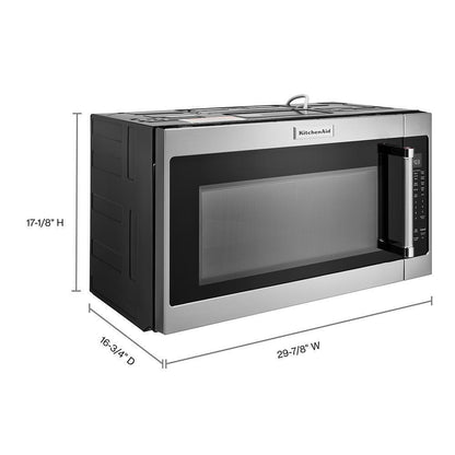 Kitchenaid KMHS120ESS 30" 1000-Watt Microwave Hood Combination