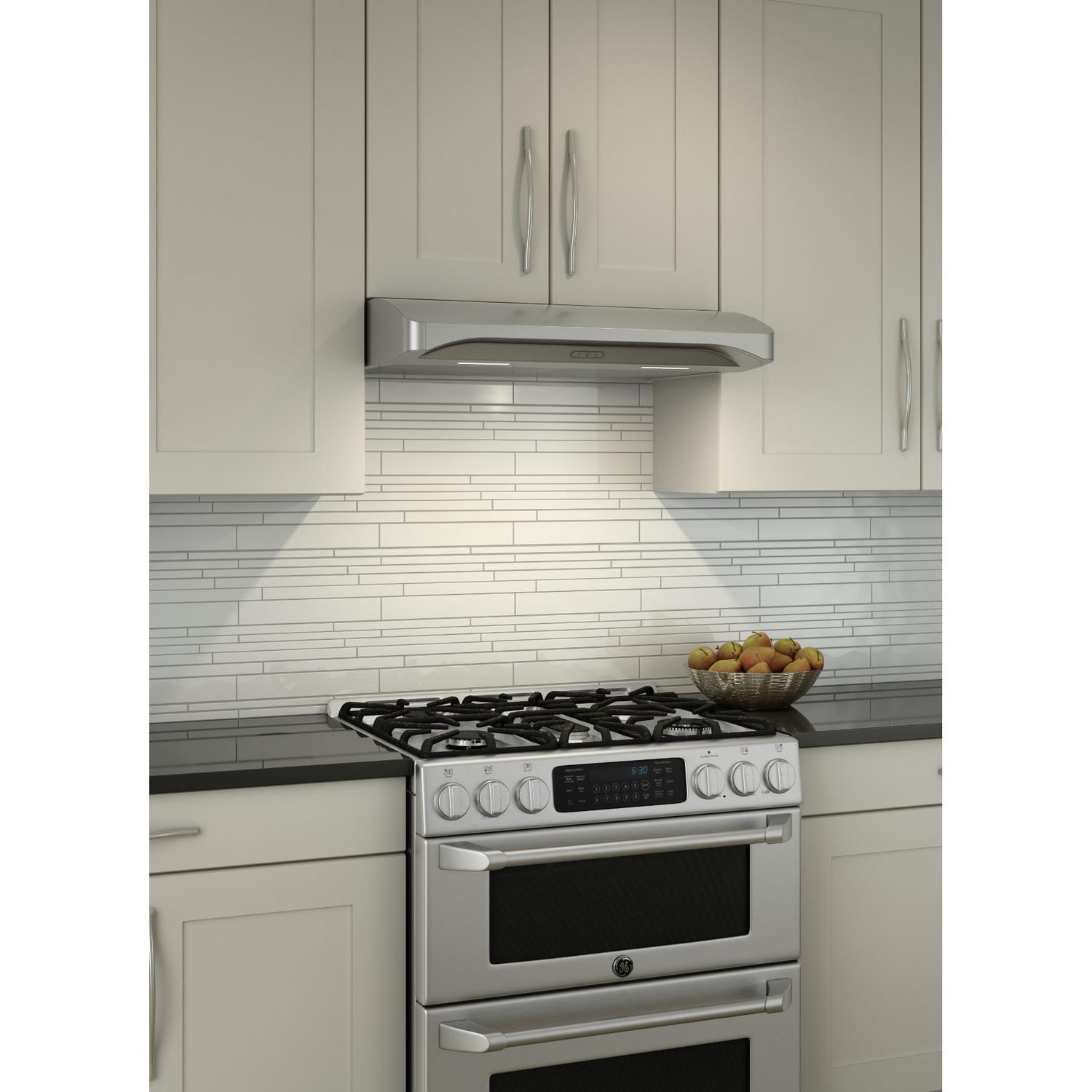 ALT230SS Broan® Elite 30-Inch Convertible Under-Cabinet Range Hood, Stainless Steel, 375 Max Blower CFM