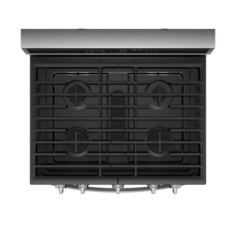 Whirlpool WFG975H0HZ 5.8 cu. ft. Smart Freestanding Gas Range with EZ-2-Lift™ Grates