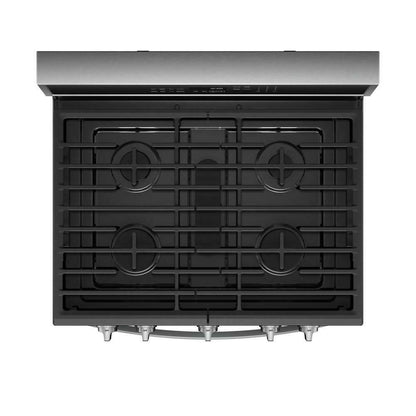 Whirlpool WFG975H0HZ 5.8 cu. ft. Smart Freestanding Gas Range with EZ-2-Lift™ Grates
