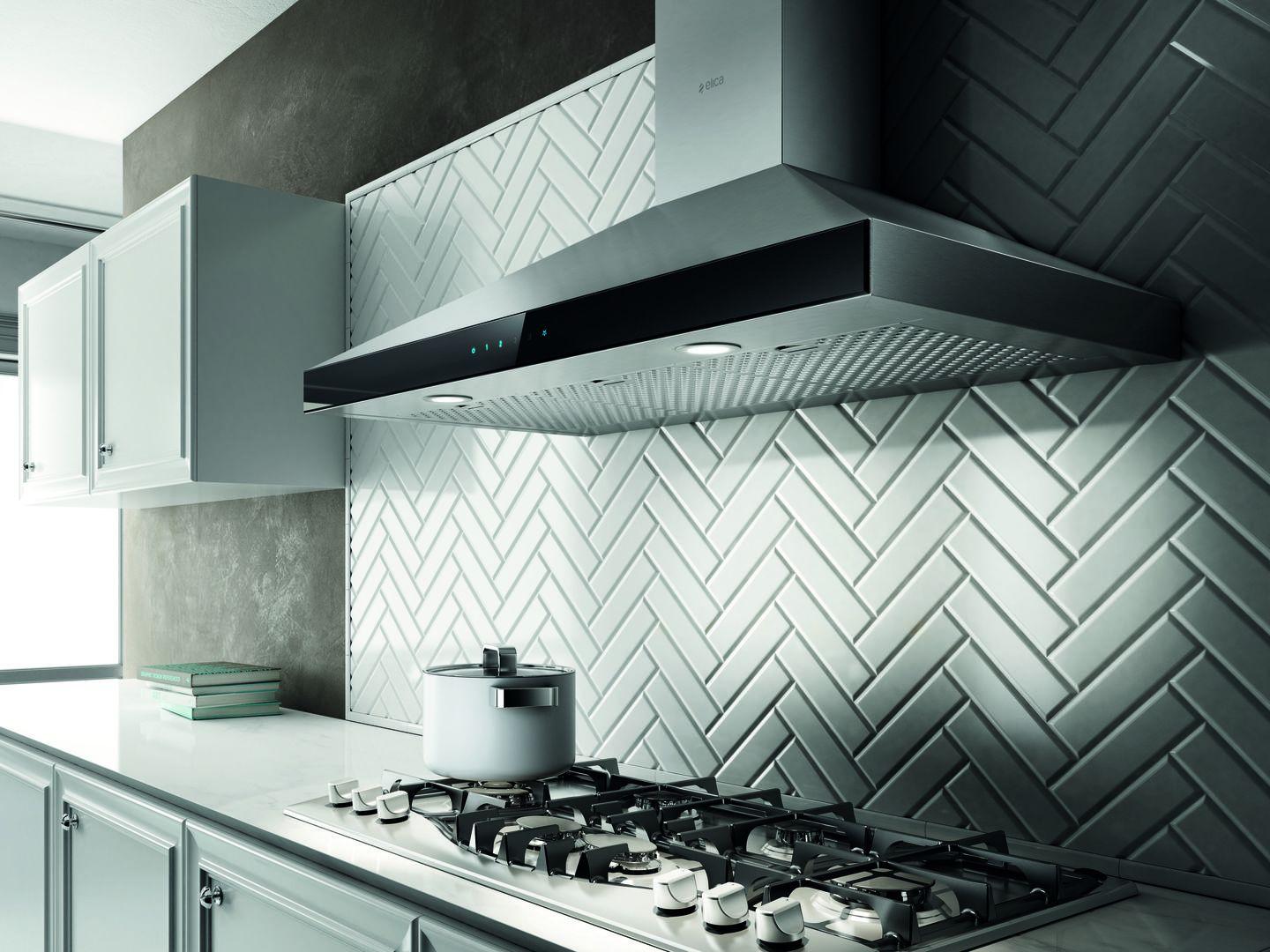 Elica EVR636S2 VARNA Wall Mount Range Hood 36" wide - 600CFM