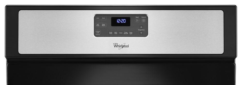 Whirlpool WFG515S0ES 5.0 Cu. Ft. Freestanding Gas Range with AccuBake® Temperature Management System