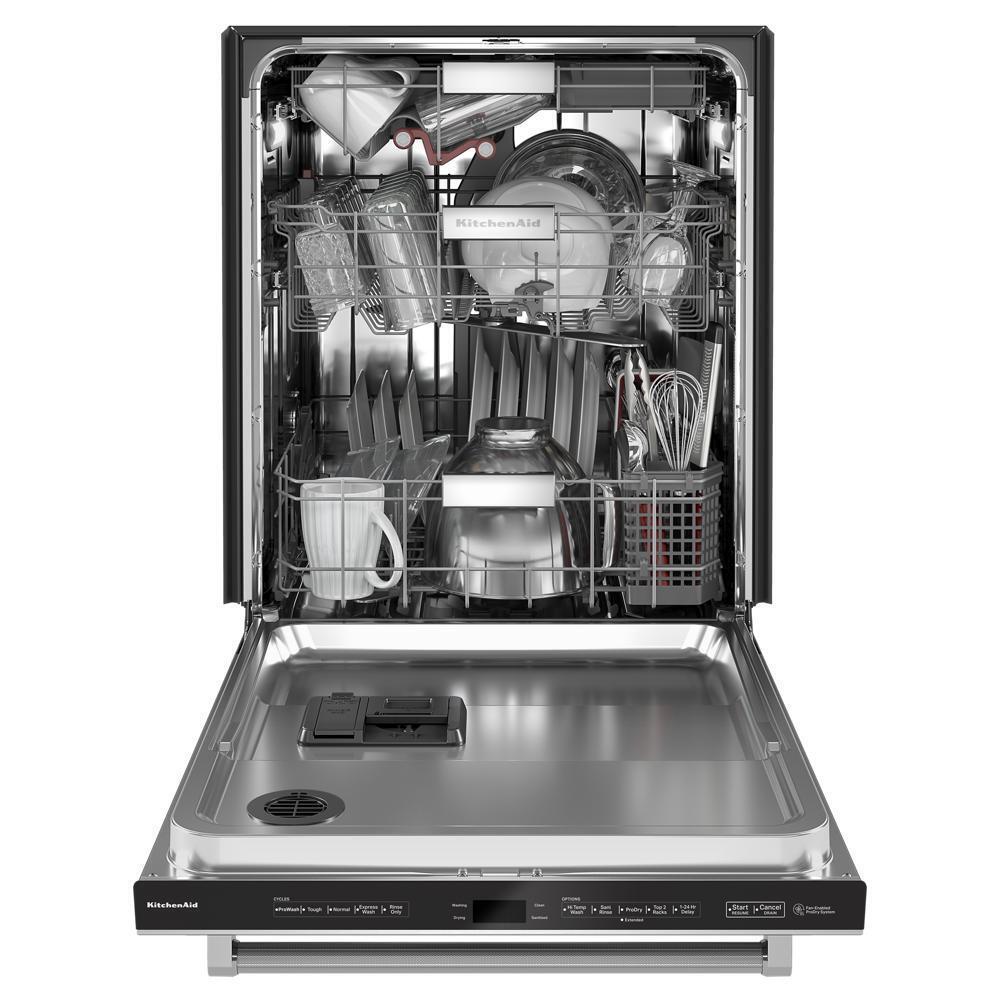 Kitchenaid KDTM804KPS 360(degree) Max Jets™ Third Rack Dishwasher with Stainless Steel Third Rack Wash Jets, 44 dBA