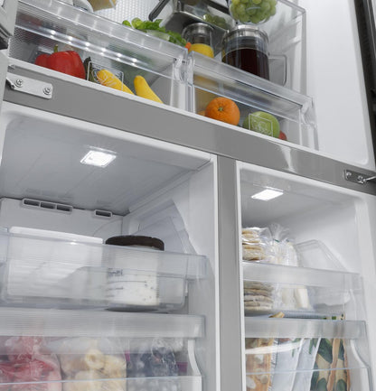 QHE16HYPFS Haier ENERGY STAR® 16.8 Cu. Ft. Quad Door Refrigerator