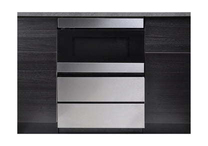 Sharp SKMD24U0ES 24 in. Under the Counter Microwave Drawer Oven Pedestal