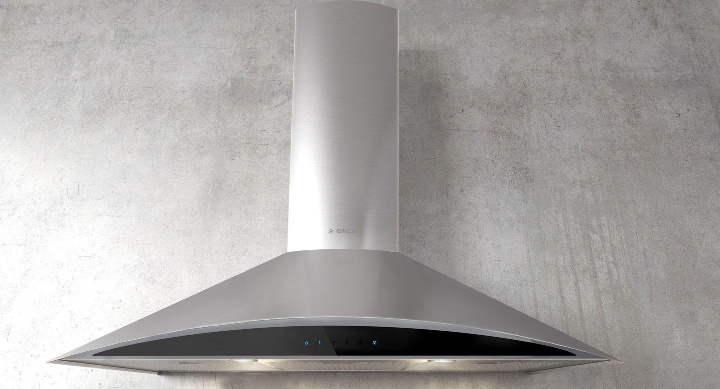 Elica EFG636S1 FOGLIA Wall Mount Range Hood 36" wide - 600CFM
