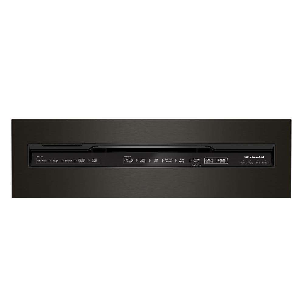 Kitchenaid KDFM404KBS 360(degree) Max Jets™ Third Rack Dishwasher with 50+ Total Wash Jets, 44 dBA