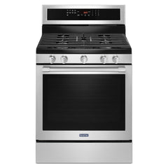 Maytag 30-Inch Wide Gas Range With True Convection And Power Preheat - 5.8 Cu. Ft.