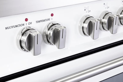 Verona VDFSGE365W Designer 36" Dual Fuel Single Oven Range - White