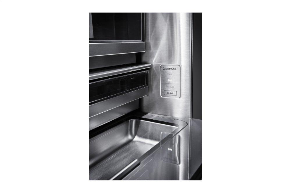 LG SIGNATURE 23 cu. ft. Smart wi-fi Enabled InstaView™ Door-in-Door® Counter-Depth Refrigerator