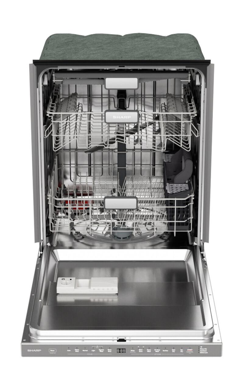 Sharp SDW6767HS 24 in. Slide-In Smart 45 dB Dishwasher