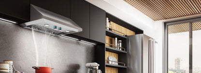 Elica ECV636S3 CERVINIA Undercabinet Range Hood 36" wide - 600CFM