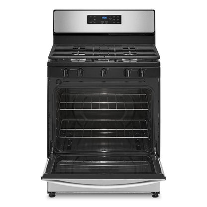 Whirlpool WFG505M0MS 5.1 Cu. Ft. Freestanding Gas Range with Edge to Edge Cooktop