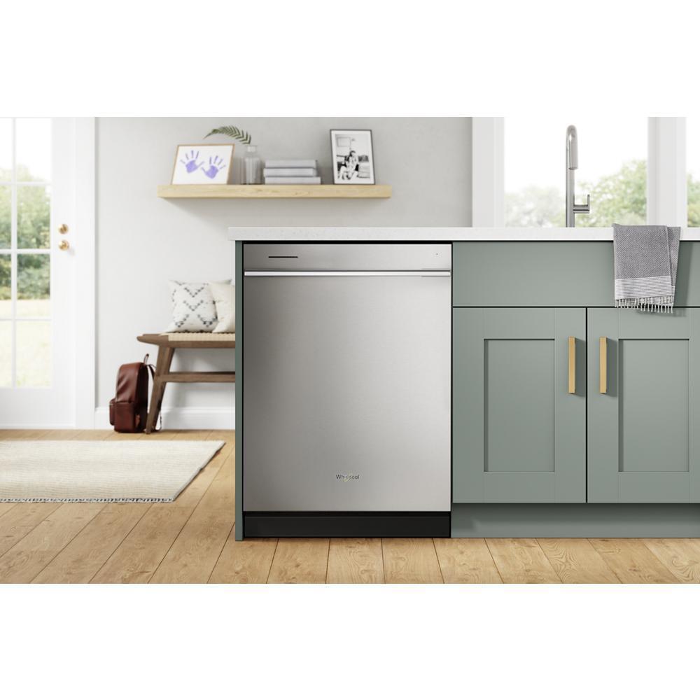 Whirlpool WDTA80SAKZ Fingerprint Resistant Quiet Dishwasher with 3rd Rack & Large Capacity