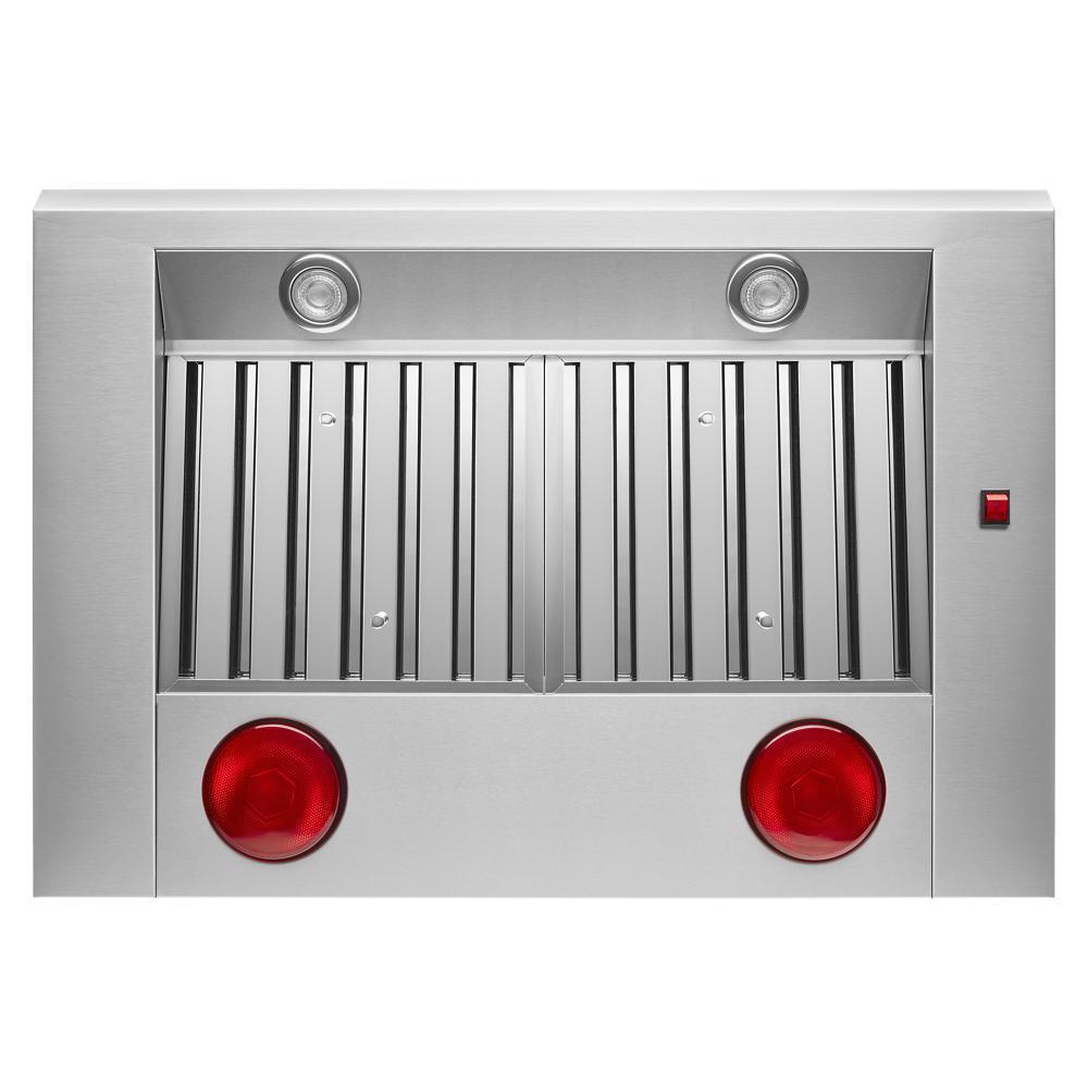 Kitchenaid KVWC956KSS 36" 585 or 1170 CFM Motor Class Commercial-Style Wall-Mount Canopy Range Hood