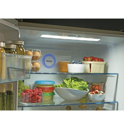 QHE16HYPFS Haier ENERGY STAR® 16.8 Cu. Ft. Quad Door Refrigerator
