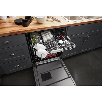 Kitchenaid KDFM404KPS 360(degree) Max Jets™ Third Rack Dishwasher with 50+ Total Wash Jets, 44 dBA